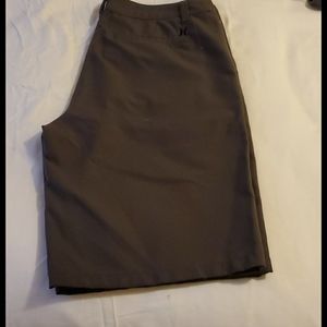 Mens Hurley flat front shorts